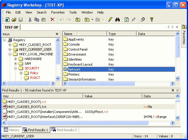 Registry Workshop Screenshot